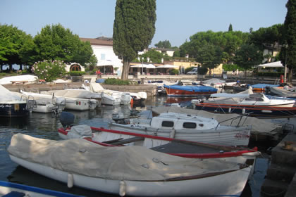San Felice del Benaco Hafen von Portese