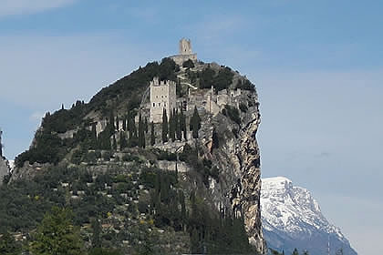 Arco Blick auf das Schloss