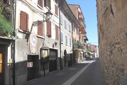 Bardolino alten Gassen