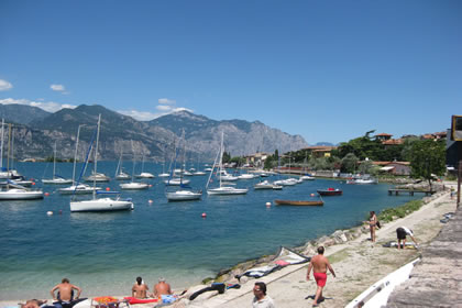 Brenzone Strnde