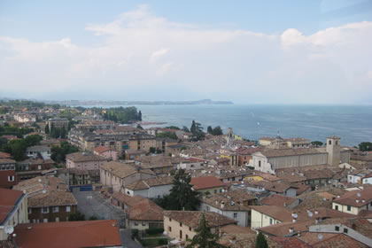 Desenzano Blick vom Schlo