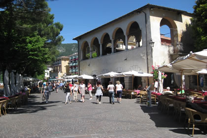 Garda das Zentrum der Stadt