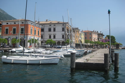 Gargnano Hafen