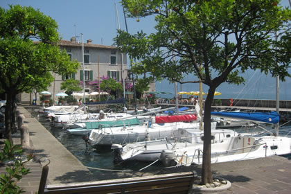 Gargnano Villa Hafen