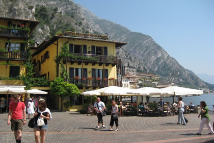 Limone Stadt Zentrum