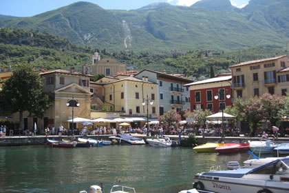 Malcesine Gardasee Altstadt