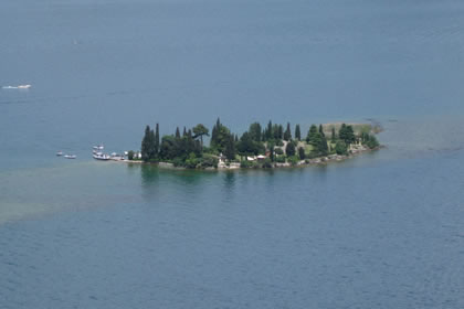 Manerba Insel St. Biagio Insel der Kaninchen