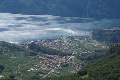 Nago Panoramablick von oben