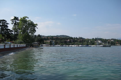 Padenghe der Kste Gardasee