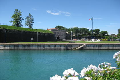 Peschiera Eingang zur Festung