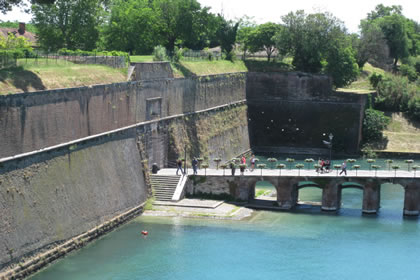 Peschiera Zugang Brcke