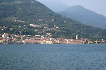 Salo Panoramablick aus dem See