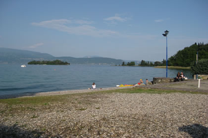 San Felice del Benaco Strnd Baia del Vento