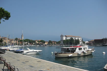 Toscolano Maderno Spaziergang entlang der Kste