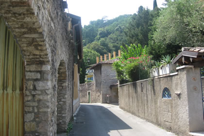 Toscolano Maderno alten Gassen