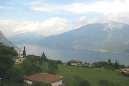 Tremosine Panoramablick auf den Ortsteil Ustecchio