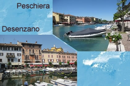 Peschiera und Desenzano am Gardasee