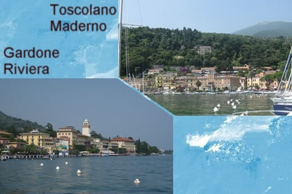 Toscolano Maderno und Gardone Riviera am Gardasee